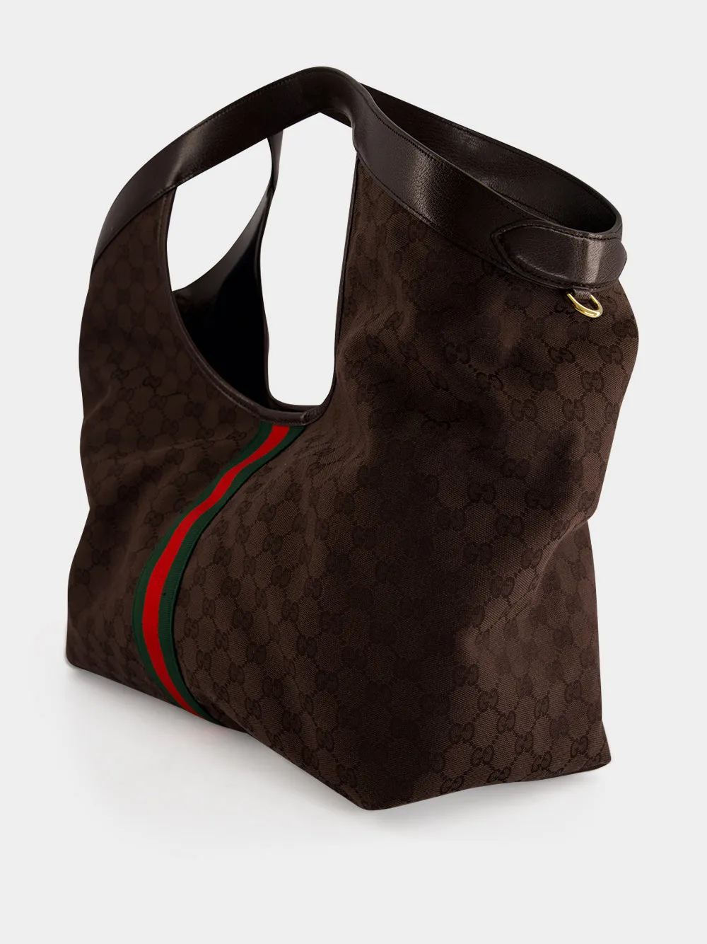 Dark Brown Giglio Large Tote Bag sold by Fashion Clinic product image thumbnail 4