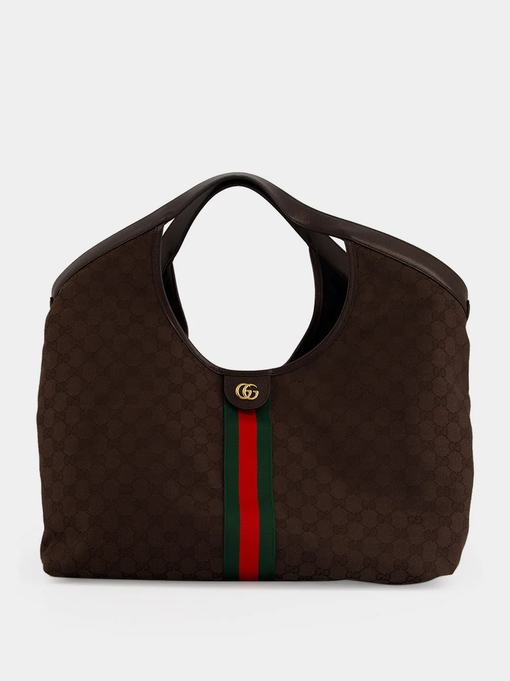 Dark Brown Giglio Large Tote Bag sold by Fashion Clinic