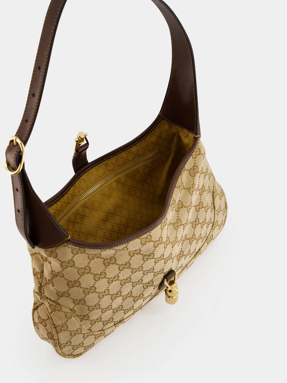 Sand and Brown Jackie 1961 Medium Shoulder Bag sold by Fashion Clinic product image thumbnail 5