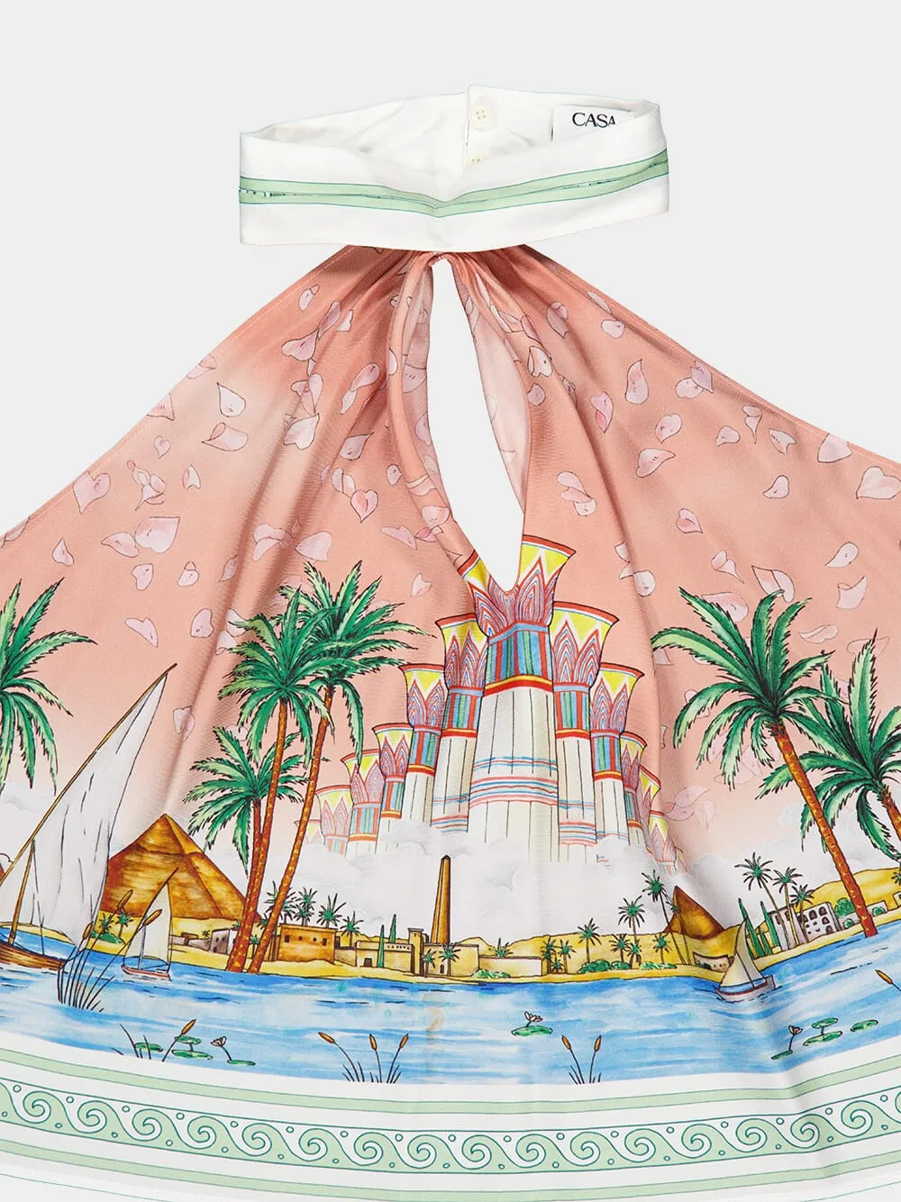Ethereal Silk Scarf Top sold by Fashion Clinic product image thumbnail 2