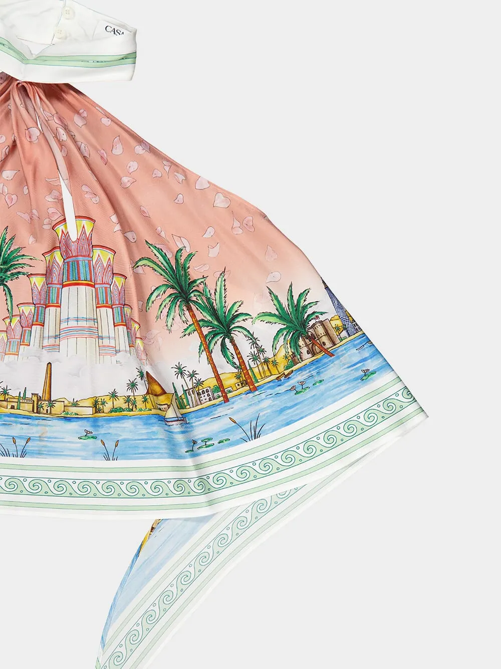 Ethereal Silk Scarf Top sold by Fashion Clinic product image thumbnail 3