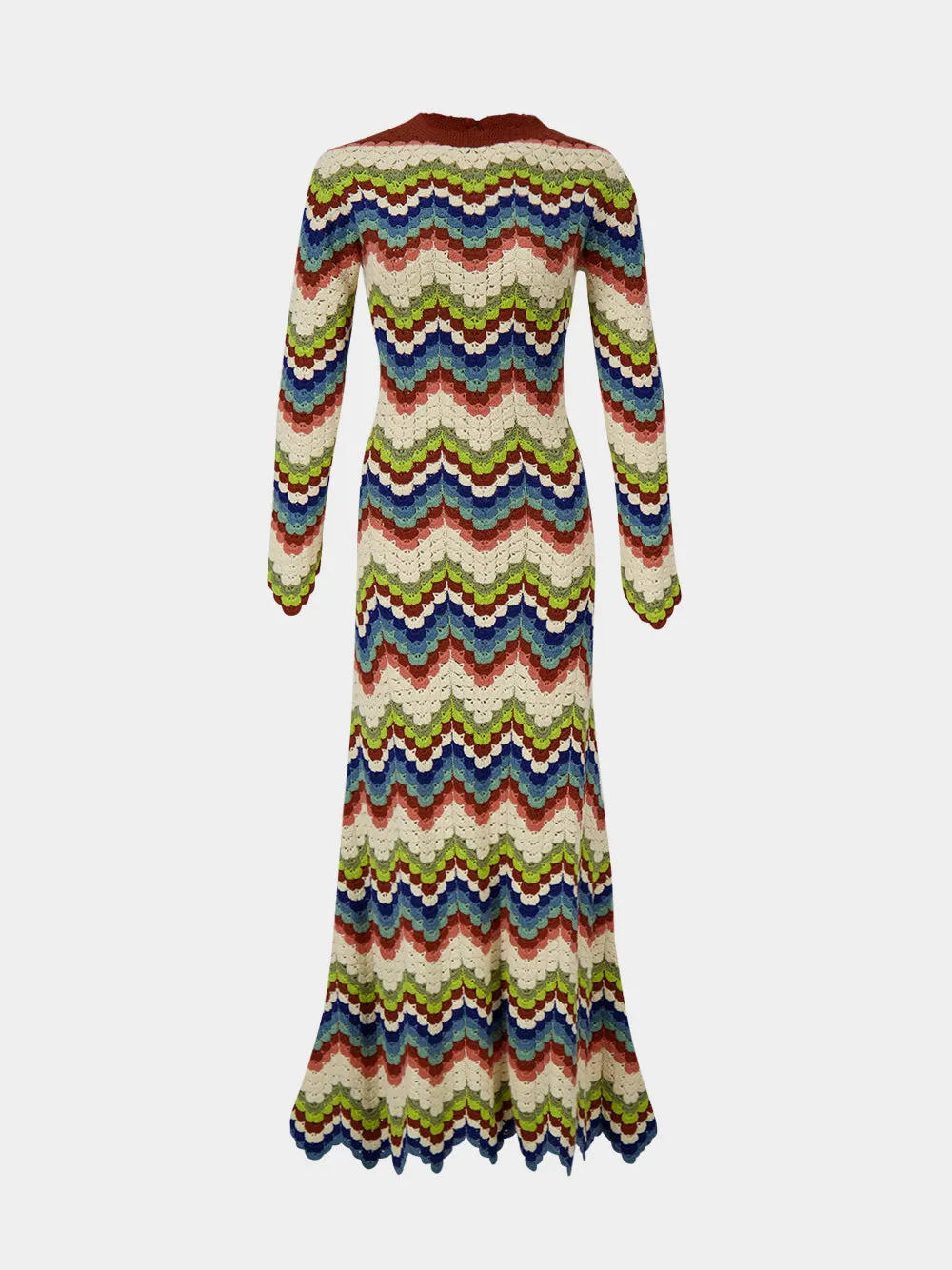 Bahia Hand-Crocheted Maxi Dress sold by Fashion Clinic