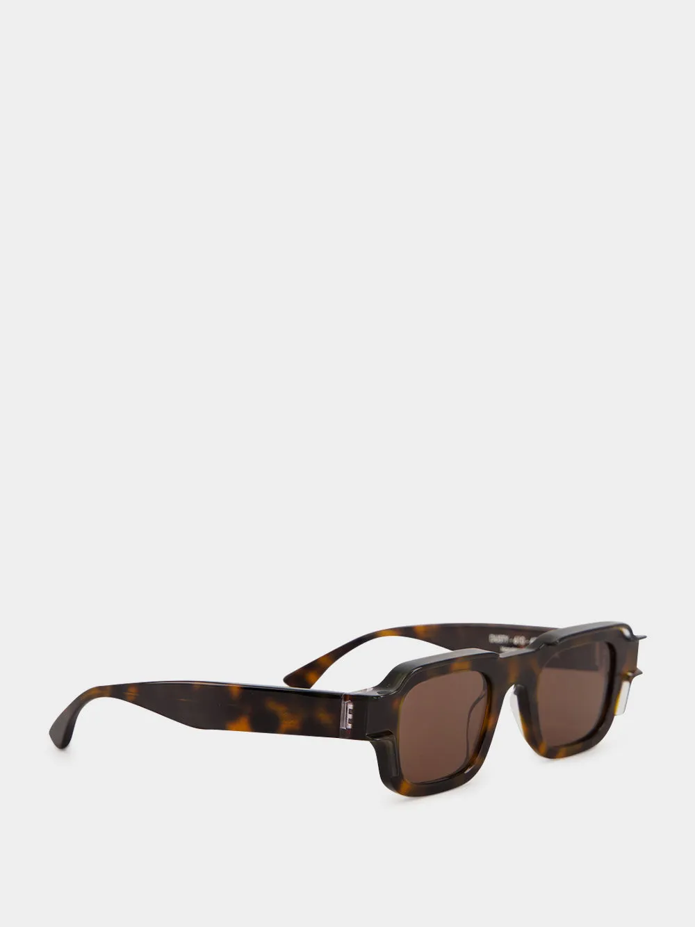 Dusty Tortoiseshell Square Sunglasses sold by Fashion Clinic product image thumbnail 2