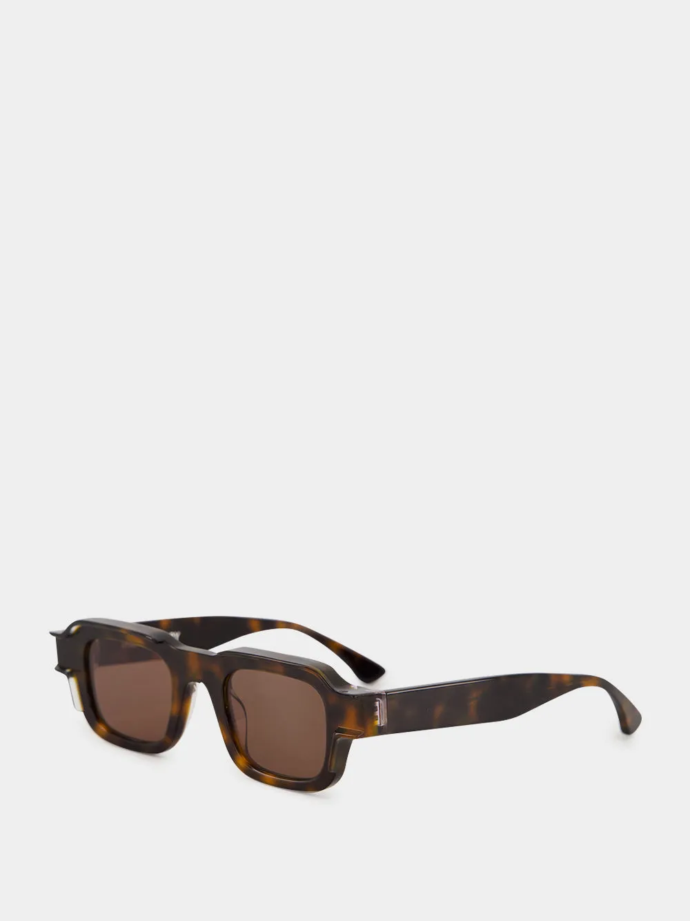 Dusty Tortoiseshell Square Sunglasses sold by Fashion Clinic product image thumbnail 3