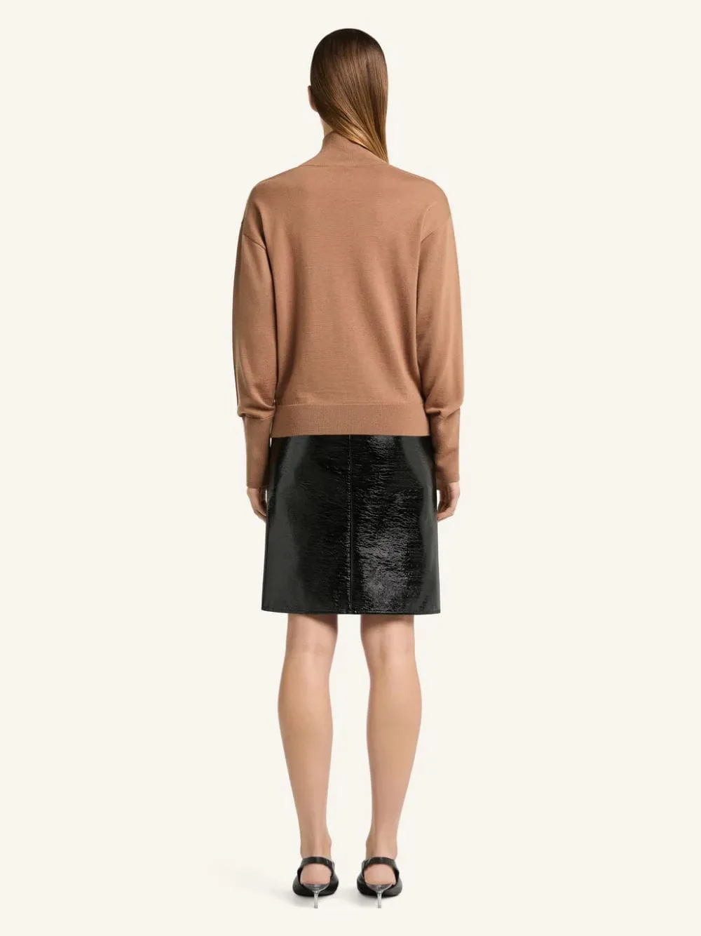 Bronzer Merino Wool Cut-Out Sweater sold by Fashion Clinic product image thumbnail 3