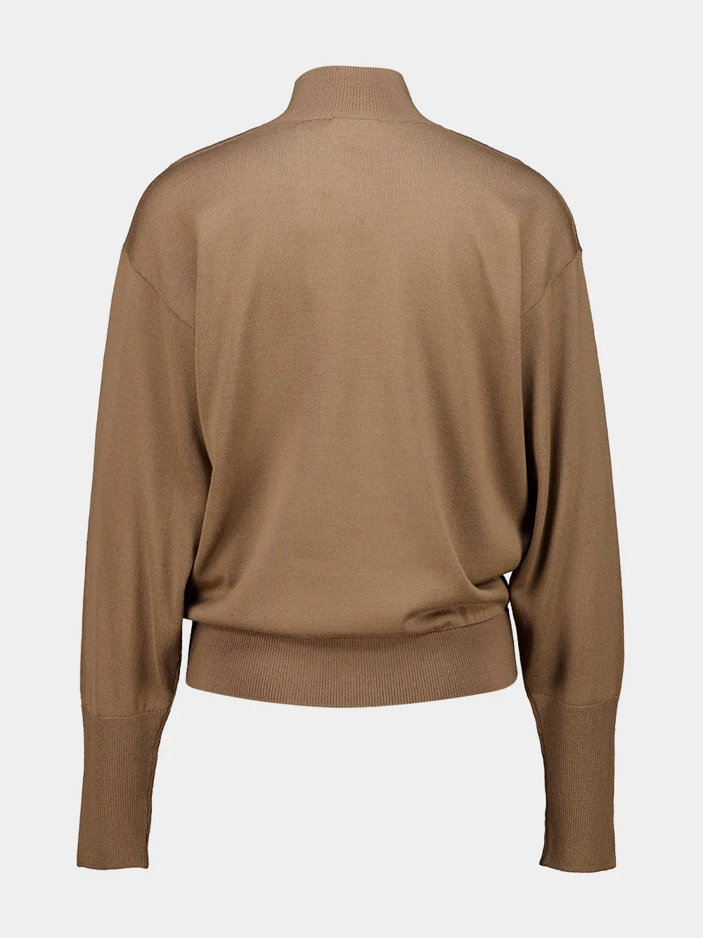 Bronzer Merino Wool Cut-Out Sweater sold by Fashion Clinic product image thumbnail 4