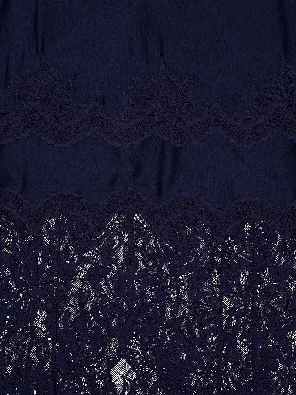 Deep Navy Lace and Jersey Maxi Dress sold by Fashion Clinic product image thumbnail 5