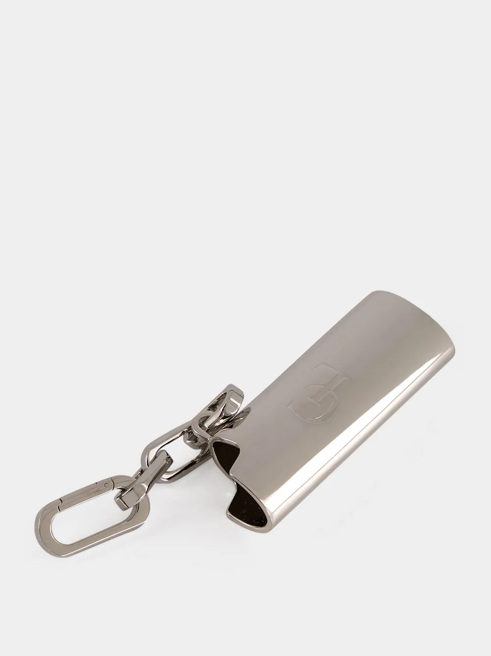 Silver Metal Lighter Case Keyring sold by Fashion Clinic product image thumbnail 3