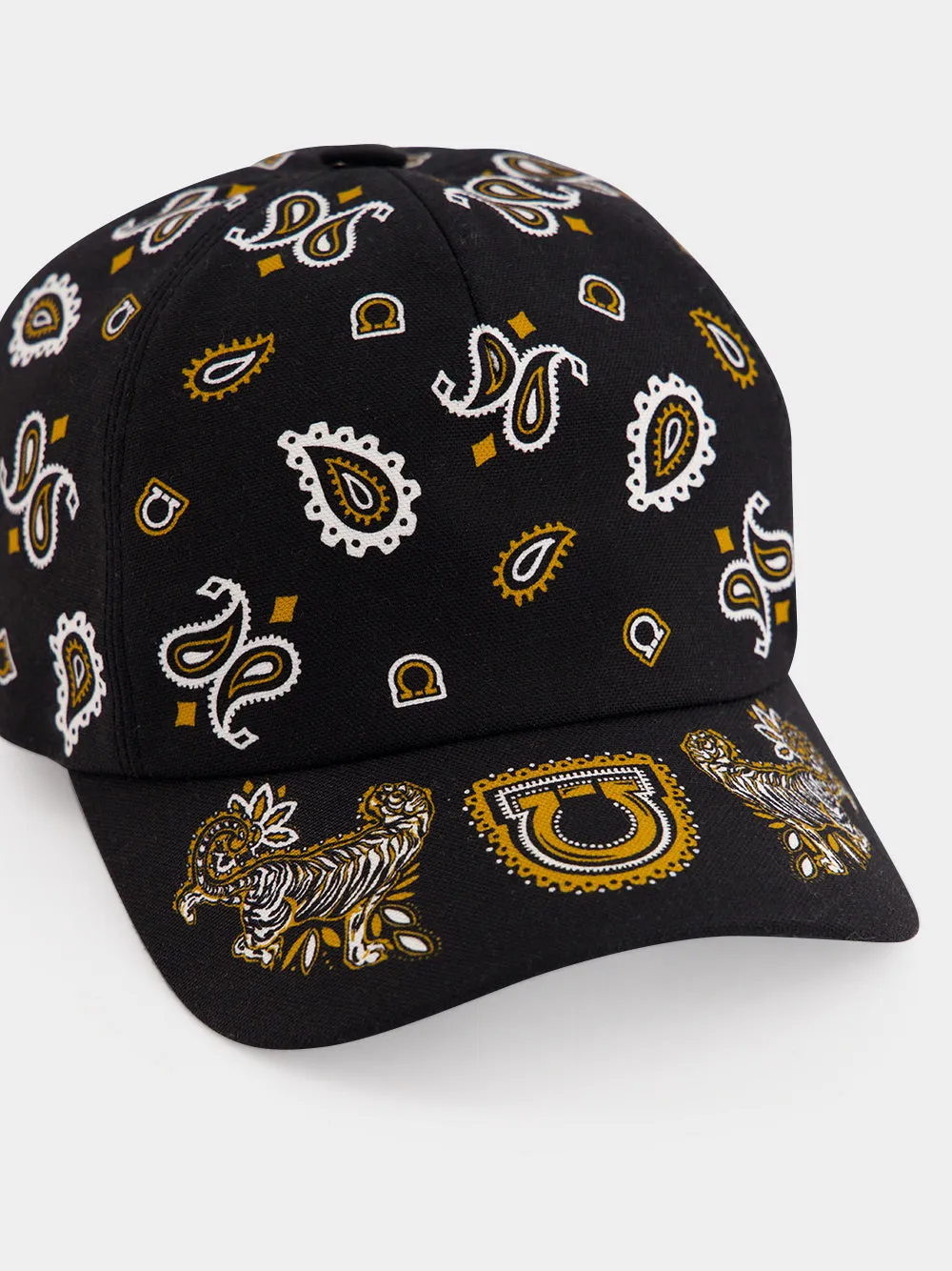 Jet Stream Arabesque Print Cotton Cap sold by Fashion Clinic product image thumbnail 3