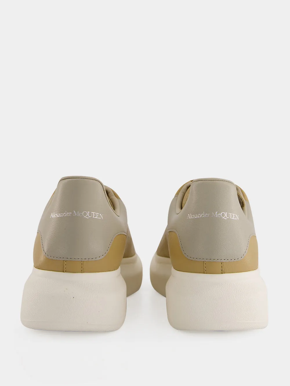 Sand and Stone Oversized Leather Sneakers sold by Fashion Clinic product image thumbnail 5