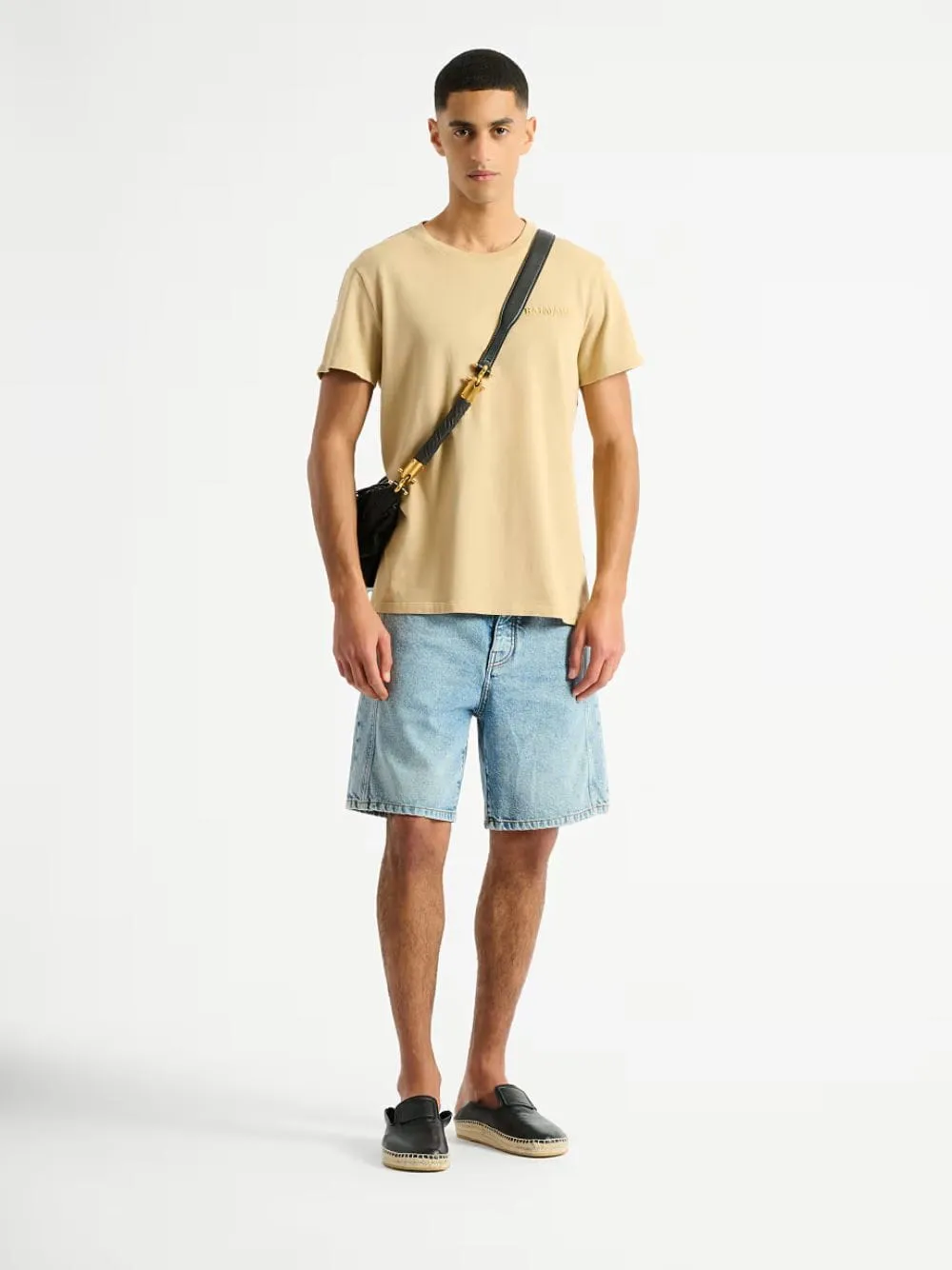 Beige Embroidered Vintage T-Shirt sold by Fashion Clinic