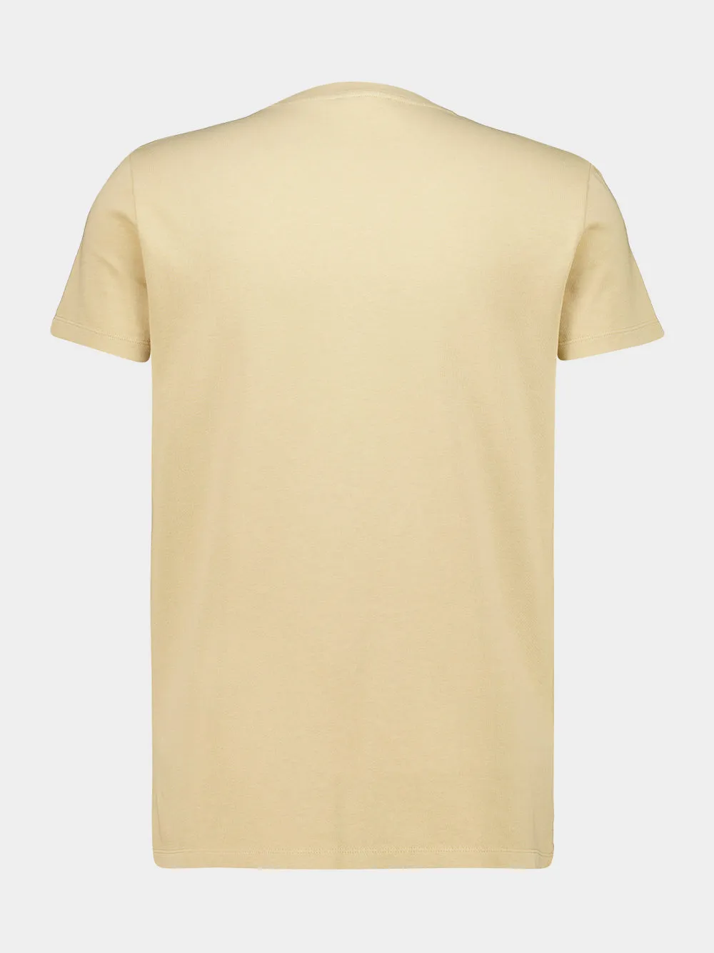 Beige Embroidered Vintage T-Shirt sold by Fashion Clinic product image thumbnail 4