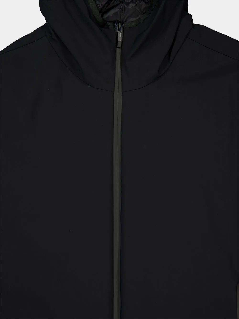 Black Ciampolin Hooded Down Jacket sold by Fashion Clinic product image thumbnail 3