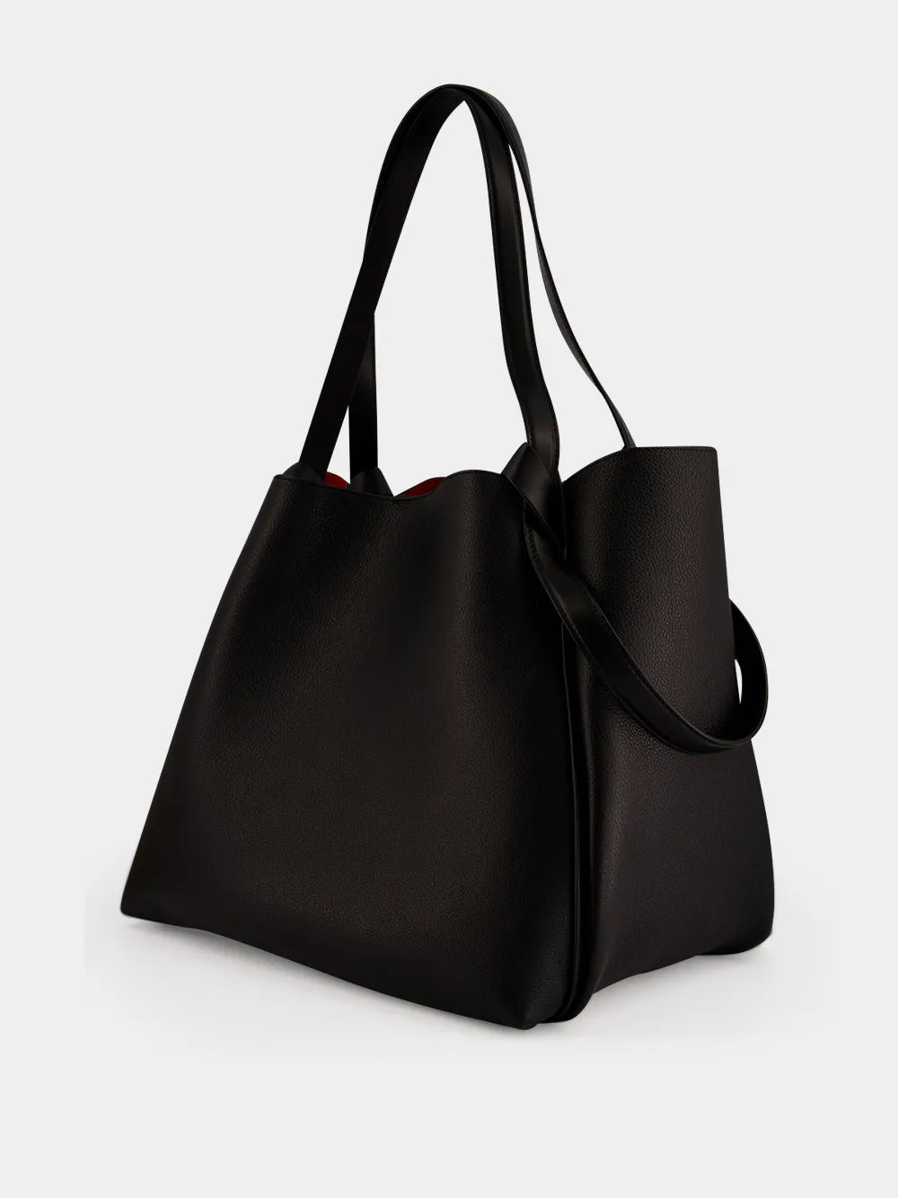 Black Bettina Large Tote Bag sold by Fashion Clinic product image thumbnail 4