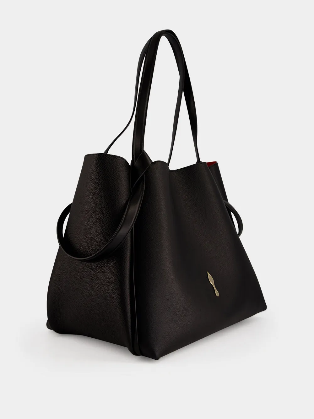 Black Bettina Large Tote Bag sold by Fashion Clinic product image thumbnail 2