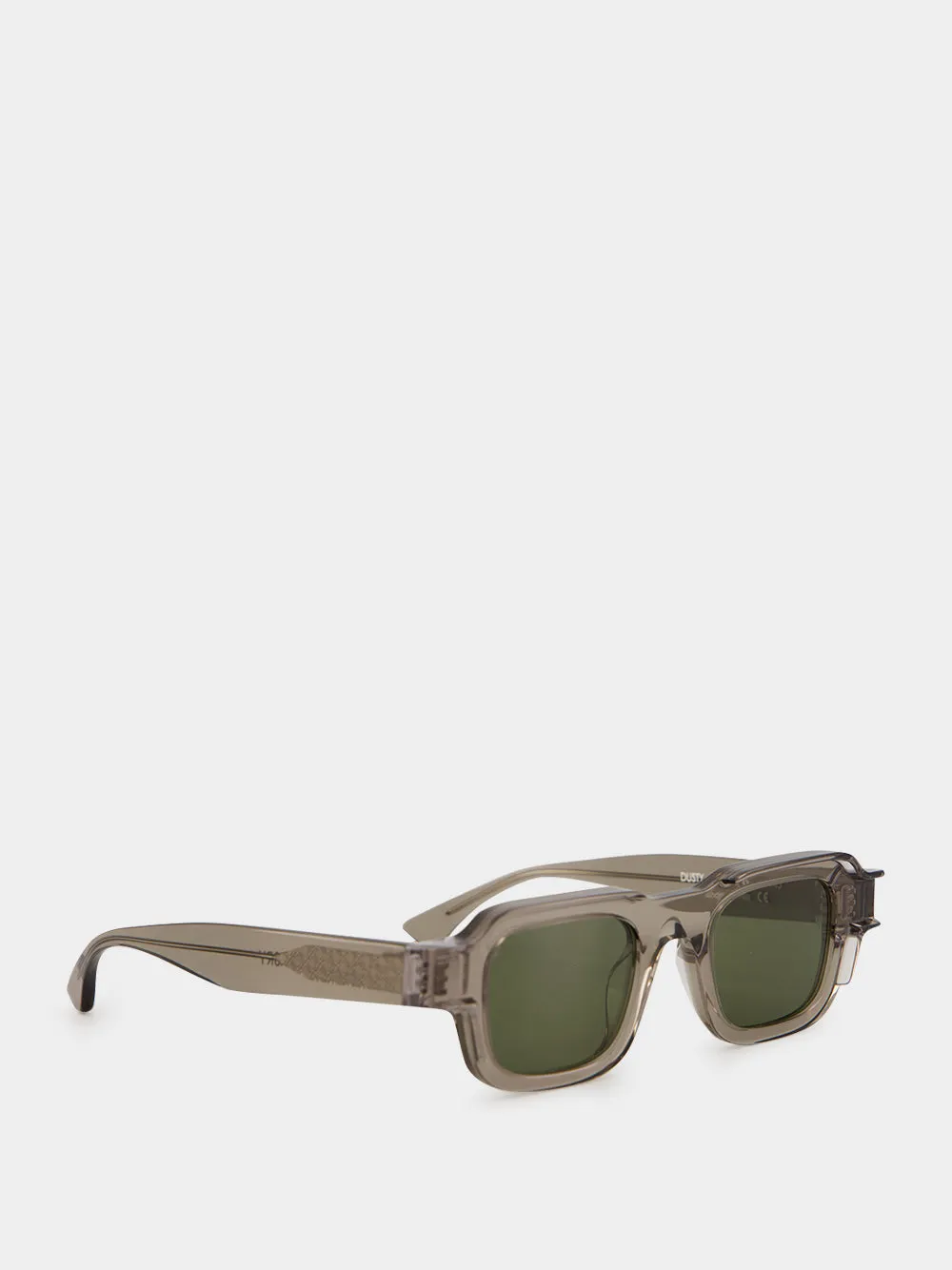 Translucent Beige Dusty Sunglasses sold by Fashion Clinic product image thumbnail 2