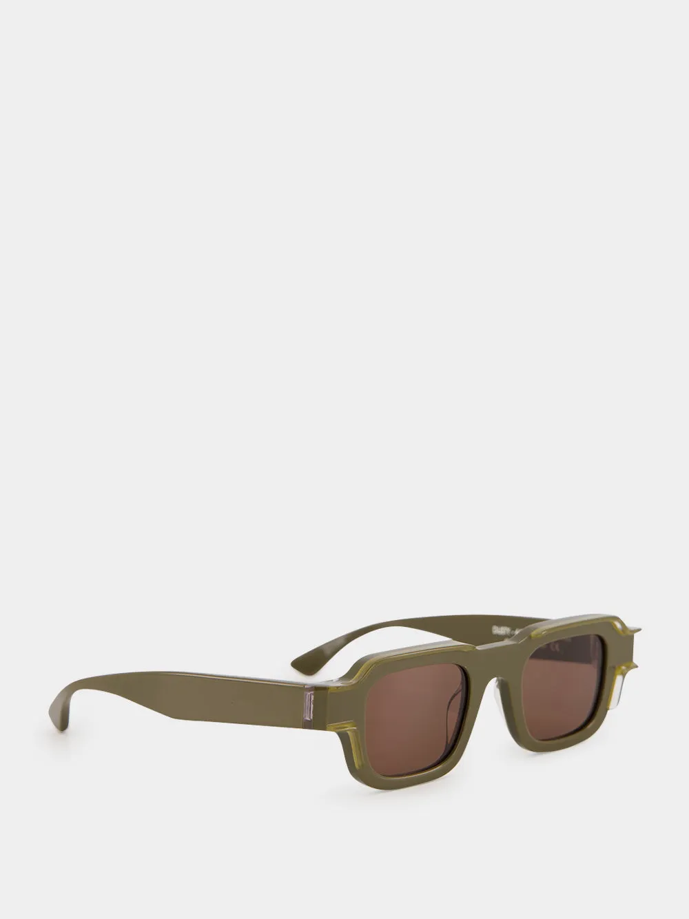 Olive Green Dusty Sunglasses sold by Fashion Clinic product image thumbnail 2