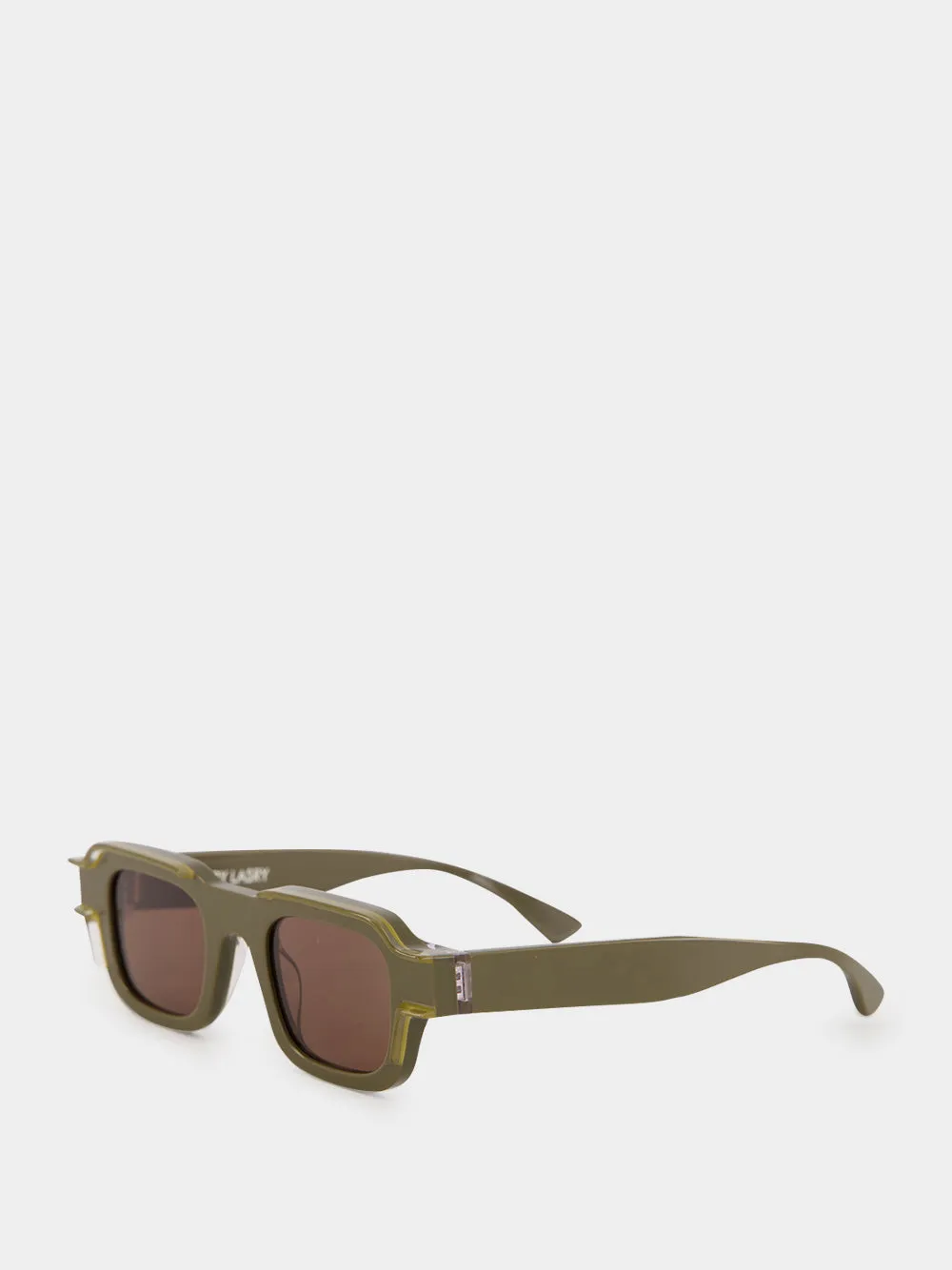Olive Green Dusty Sunglasses sold by Fashion Clinic product image thumbnail 3
