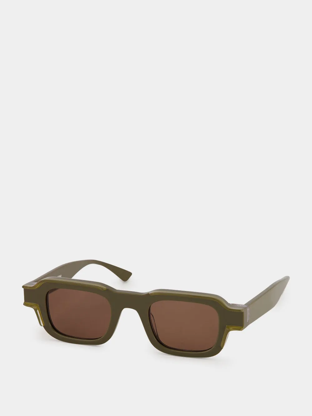 Olive Green Dusty Sunglasses sold by Fashion Clinic product image thumbnail 4