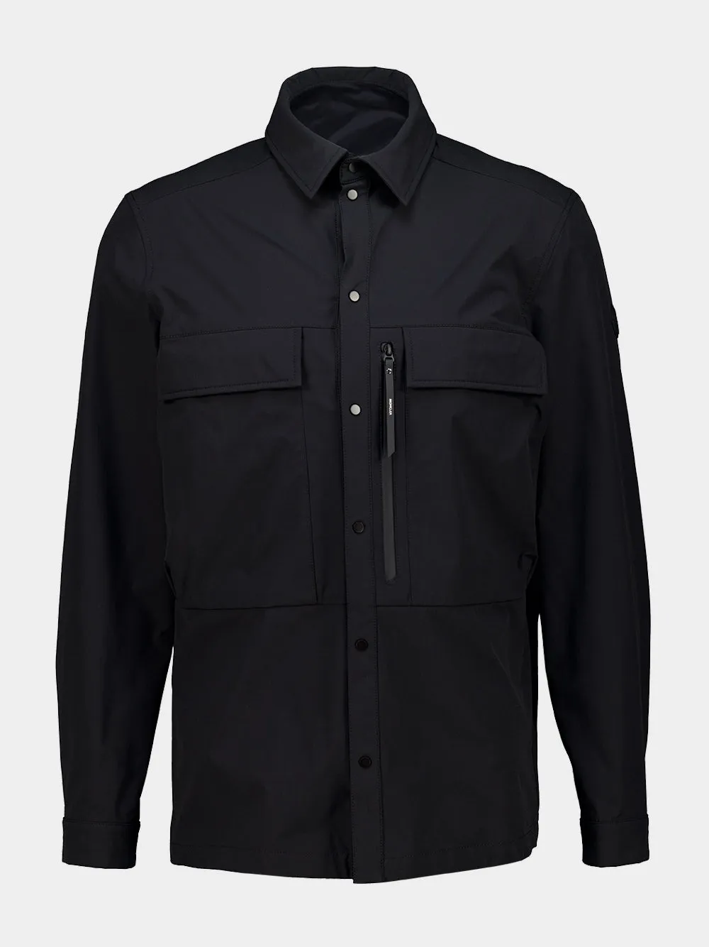 Black Ripstop Shirt Jacket sold by Fashion Clinic