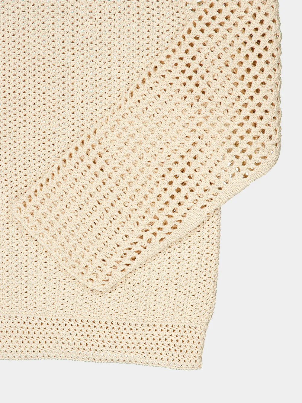 Ivory Solar Long Sleeve Shirt sold by Fashion Clinic product image thumbnail 4