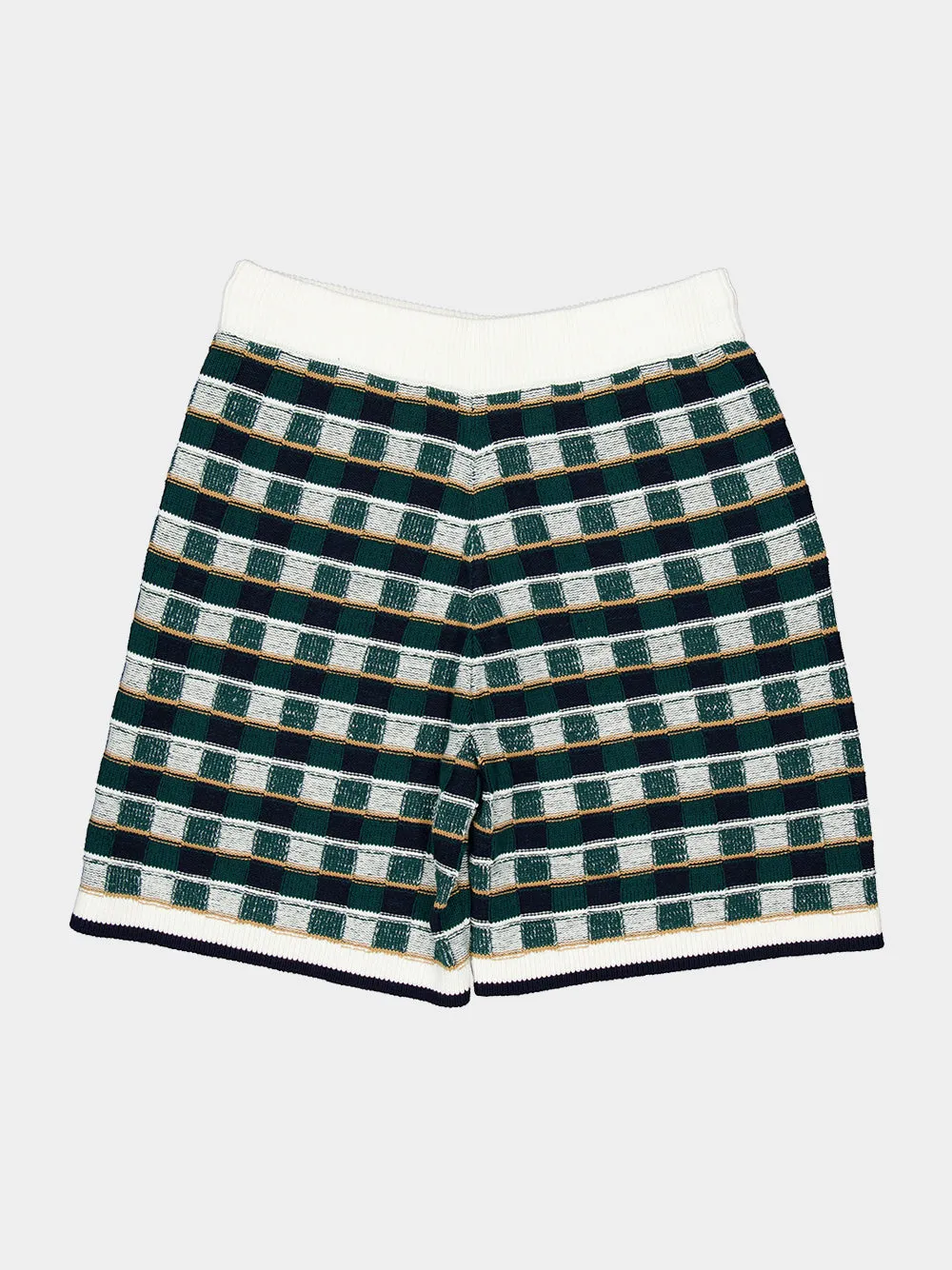 Green Crochet Mosaic Shorts sold by Fashion Clinic product image thumbnail 5