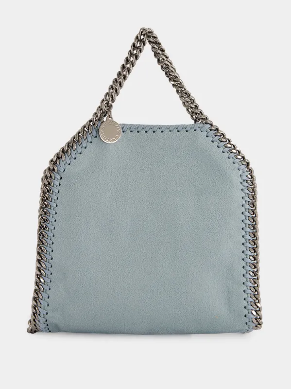 Light Blue Falabella Tiny Shoulder Bag made by Stella McCartney