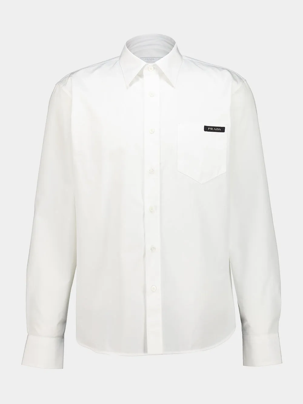White Virgin Cotton Shirt sold by Fashion Clinic