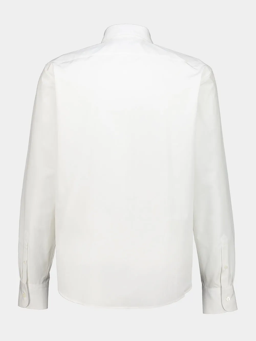 White Virgin Cotton Shirt sold by Fashion Clinic product image thumbnail 2