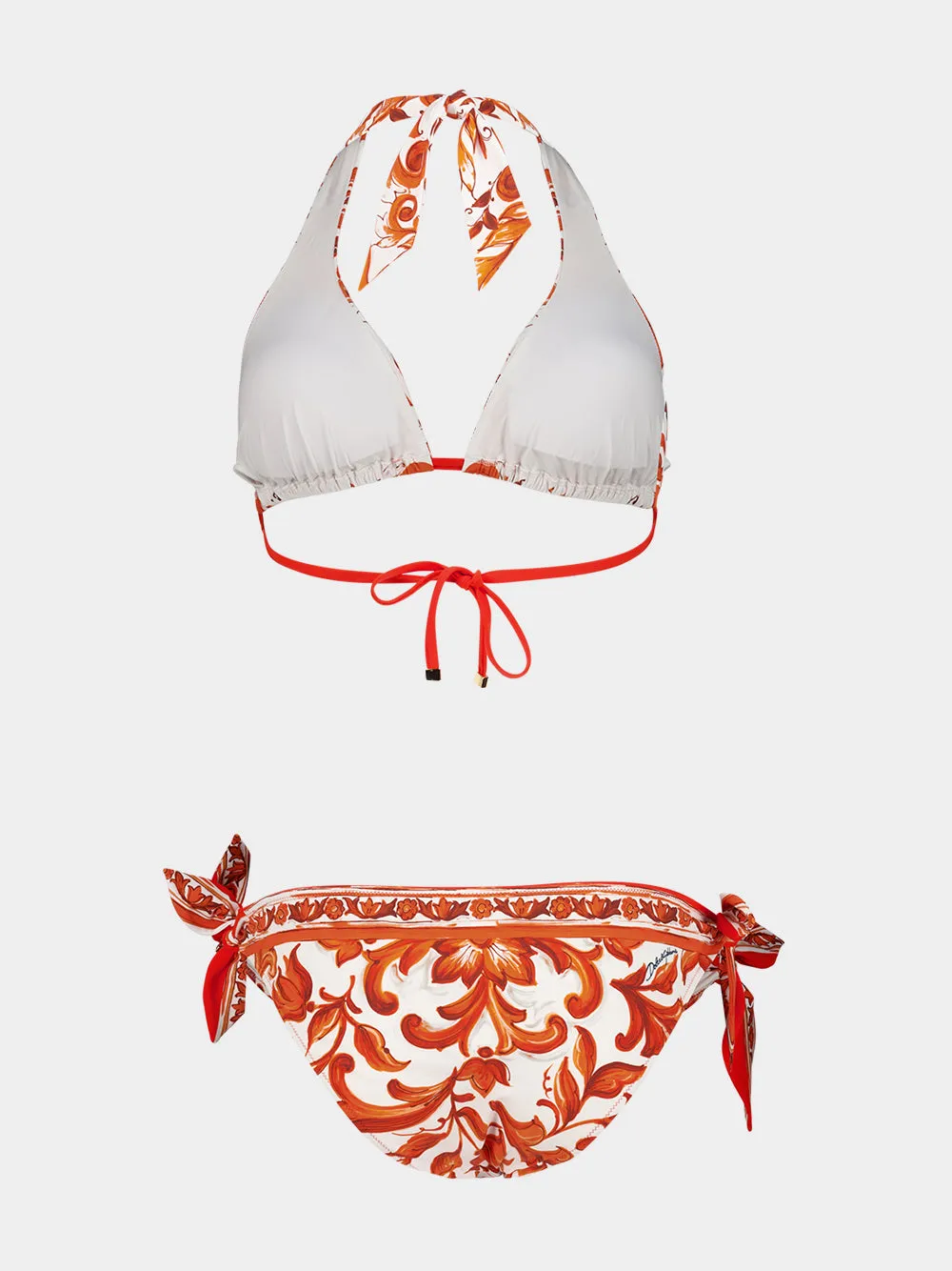 Orange Majolica Print Bikini sold by Fashion Clinic product image thumbnail 2