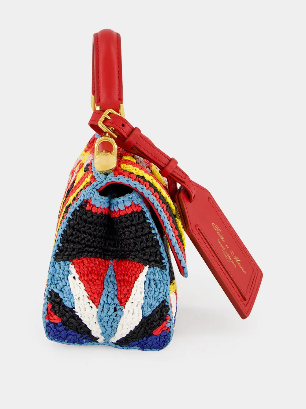 Multicolour Mini My Sicily Raffia Handbag sold by Fashion Clinic product image thumbnail 5