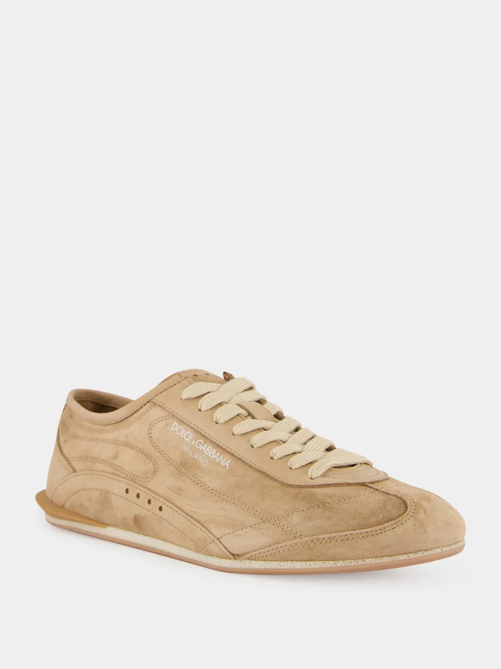 Beige Lipari Suede Sneakers sold by Fashion Clinic product image thumbnail 2