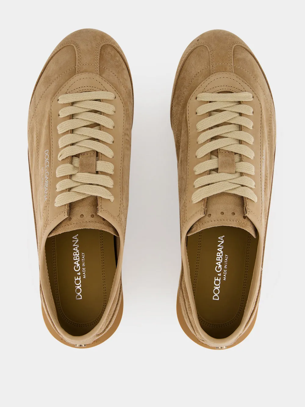 Beige Lipari Suede Sneakers sold by Fashion Clinic product image thumbnail 4