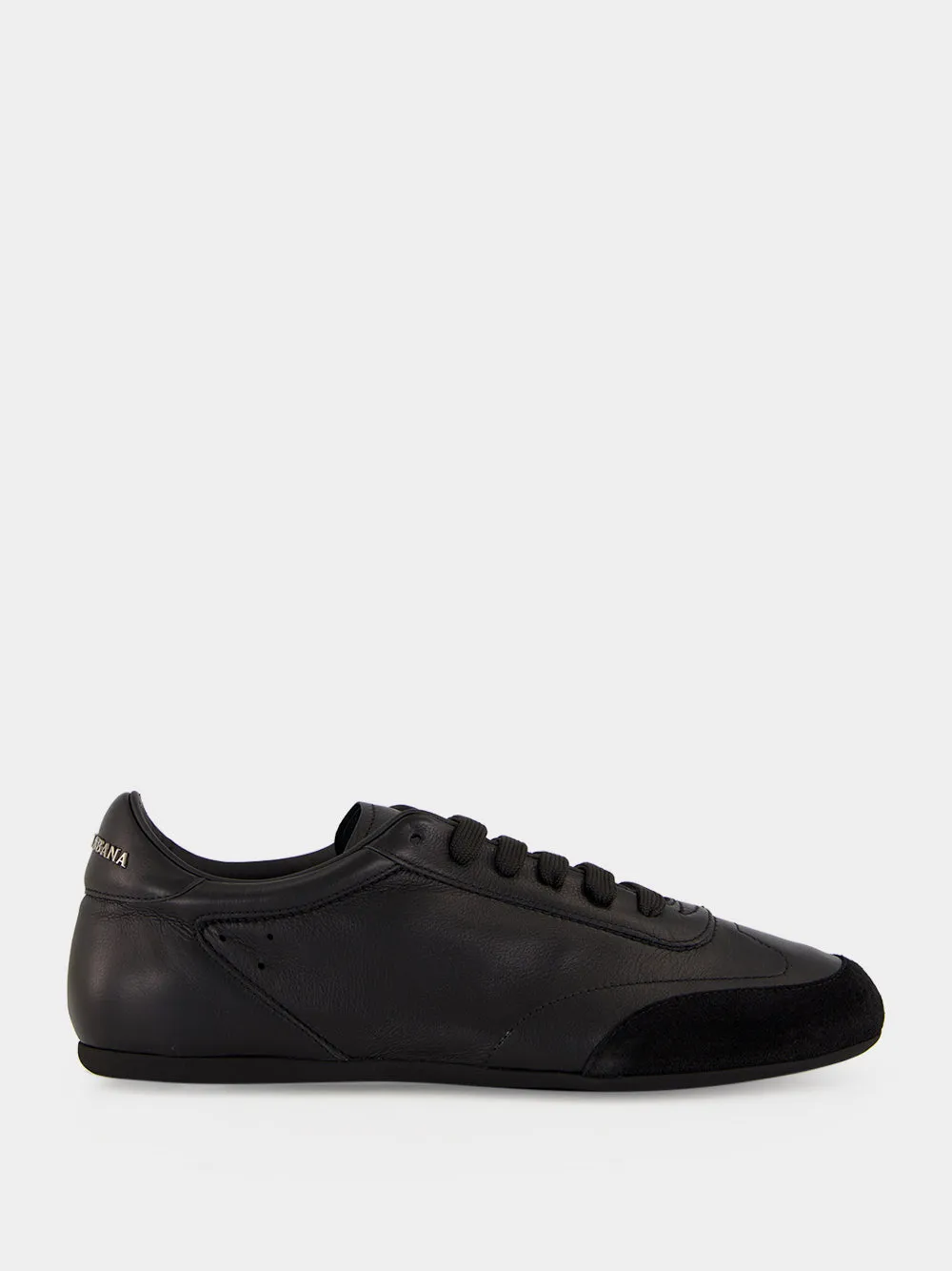 Black Ginnica Soft Calfskin Sneakers sold by Fashion Clinic