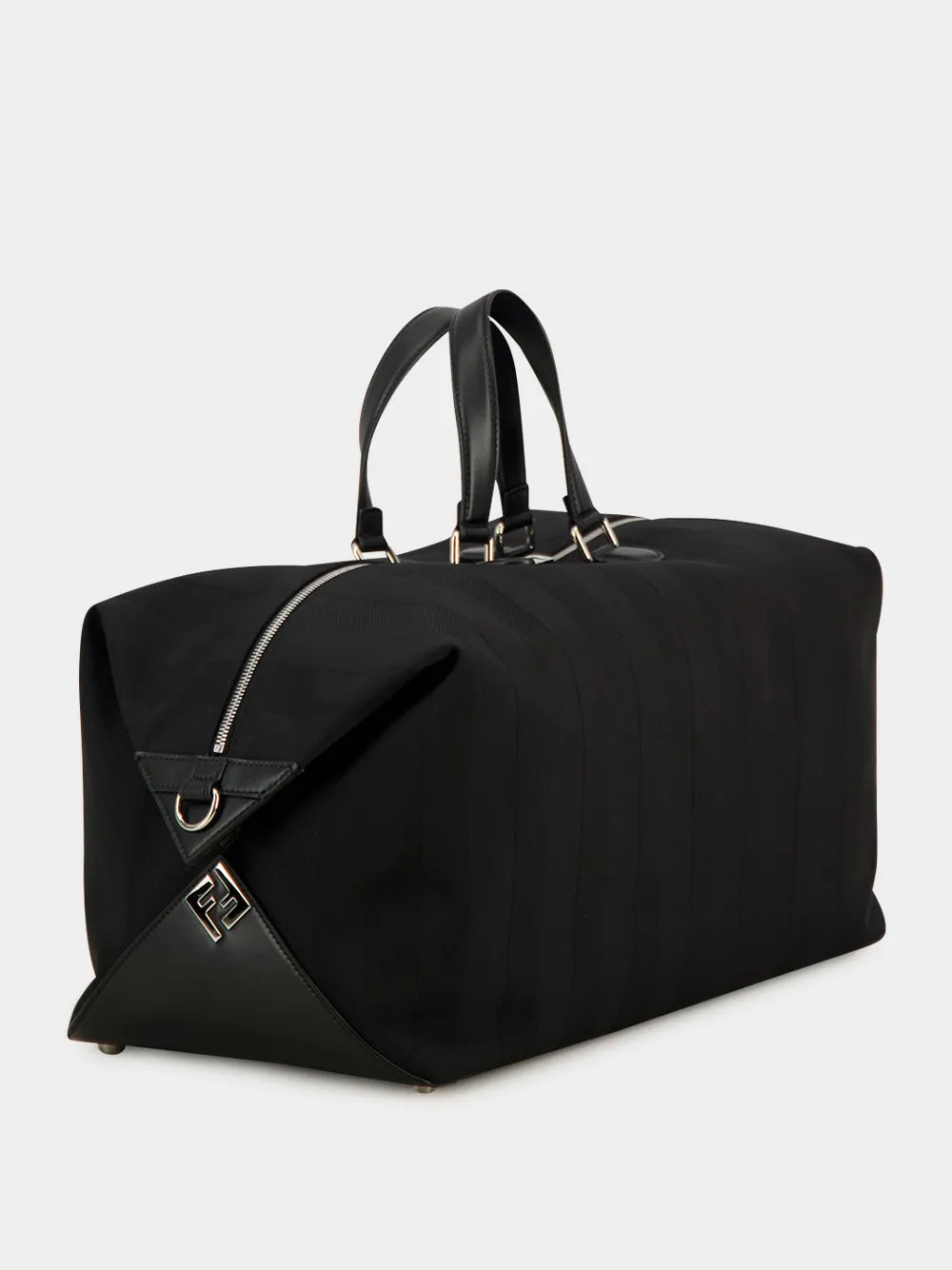 Black Lui 48 Pequin Nylon Duffle Bag sold by Fashion Clinic product image thumbnail 4