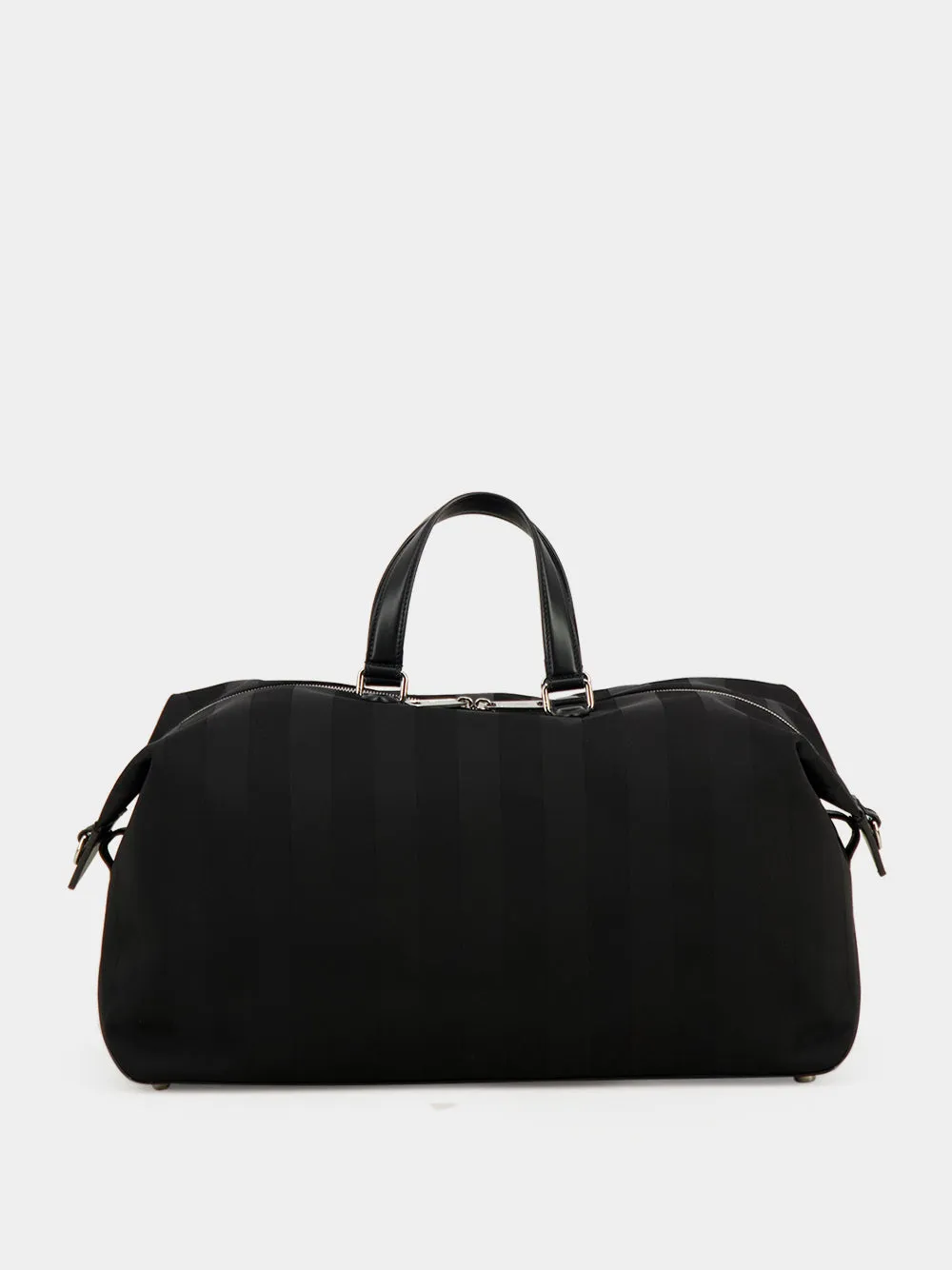 Black Lui 48 Pequin Nylon Duffle Bag sold by Fashion Clinic
