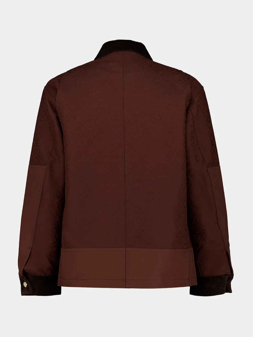 Dark Brown Workwear Safari Jacket sold by Fashion Clinic product image thumbnail 4