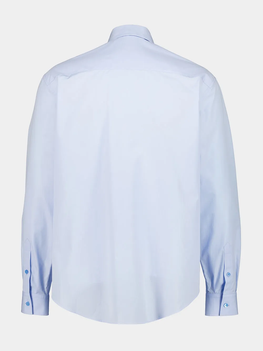 Light Blue Cotton Oxford Shirt sold by Fashion Clinic product image thumbnail 2