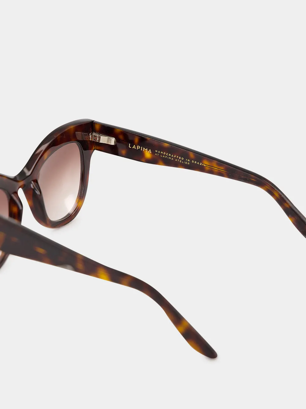 Havana Ana Cat-Eye Sunglasses sold by Fashion Clinic product image thumbnail 4