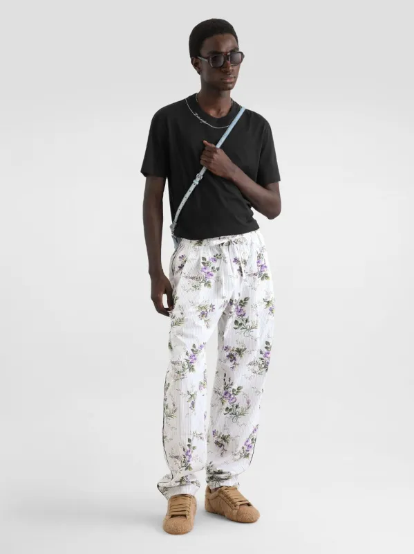 Black Cotton Embroidered T-Shirt made by Dolce & Gabanna