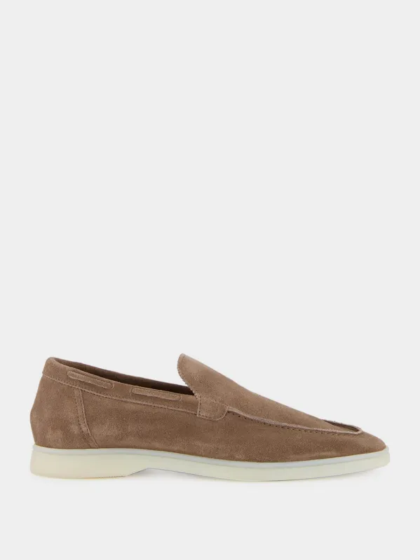 Ash Grey Yacht Loafers made by Aurelien
