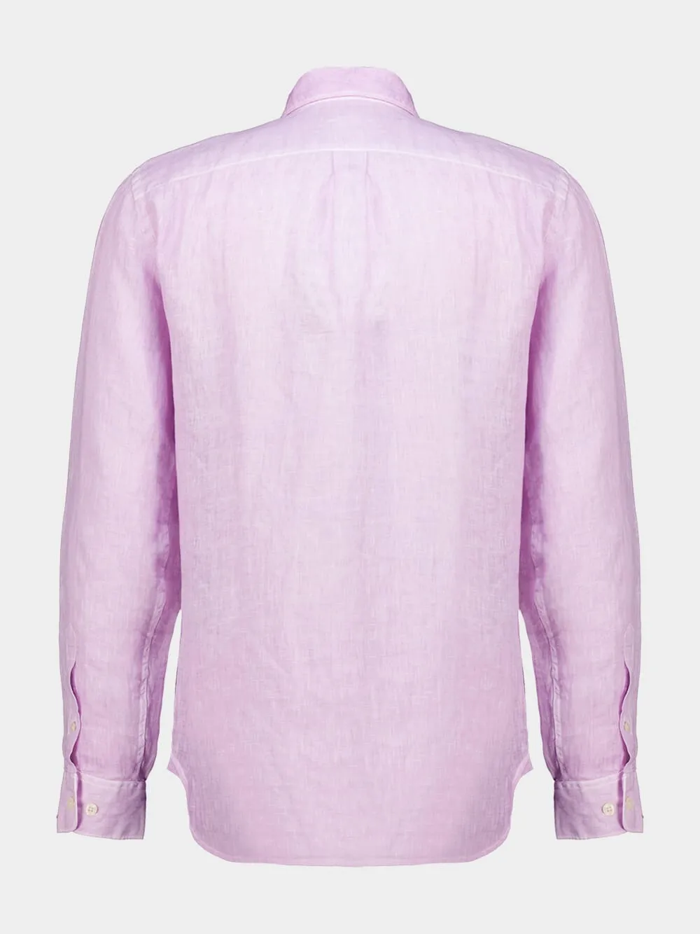 Lilac Soft Fade Linen Shirt sold by Fashion Clinic product image thumbnail 2