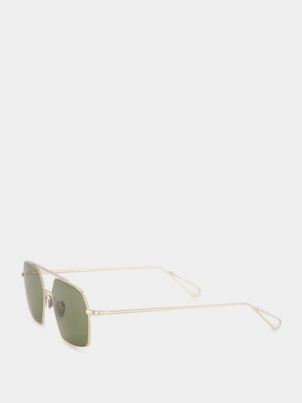 Khaki Green Haussmann Sunglasses sold by Fashion Clinic product image thumbnail 3