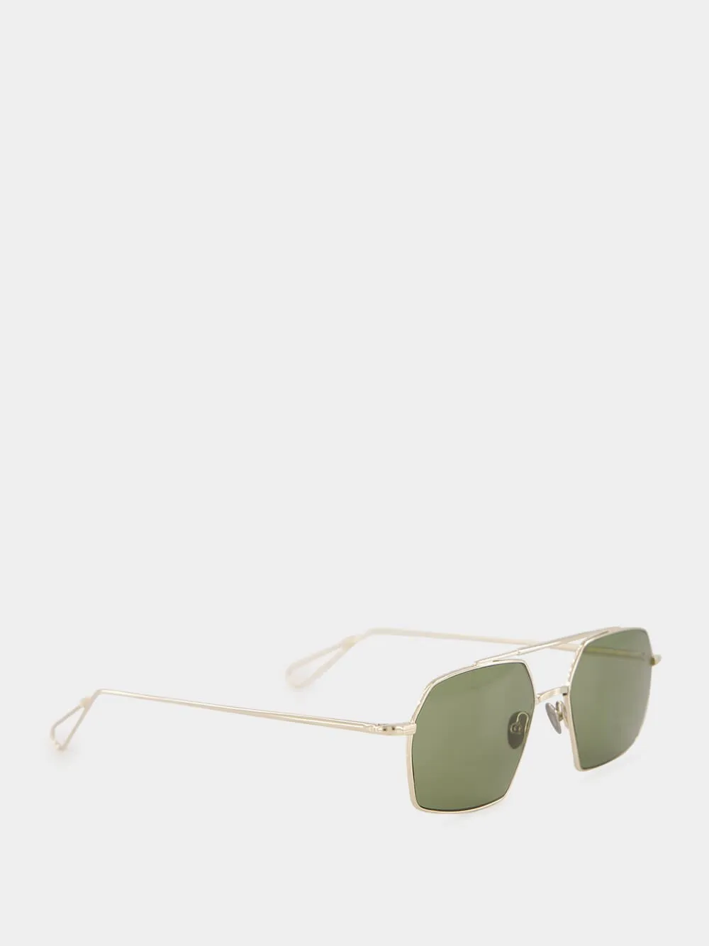 Khaki Green Haussmann Sunglasses sold by Fashion Clinic product image thumbnail 2