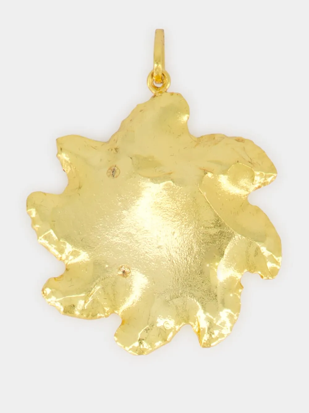 Gold Sun Charm Necklace sold by Fashion Clinic