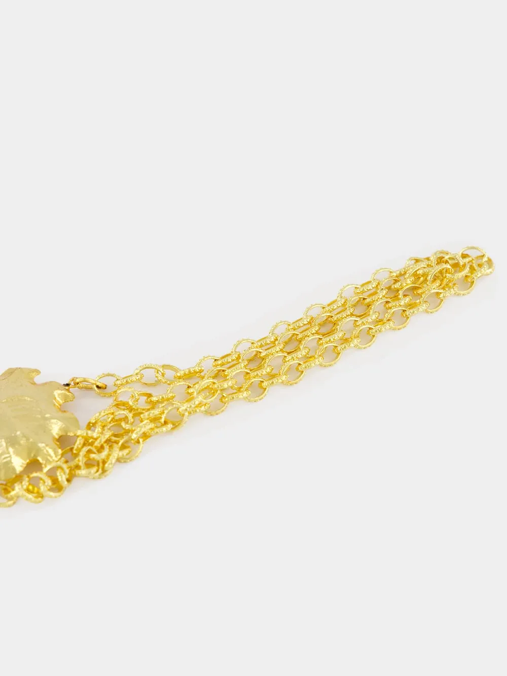 Sol y Luna Pendant Chain Necklace sold by Fashion Clinic product image thumbnail 4