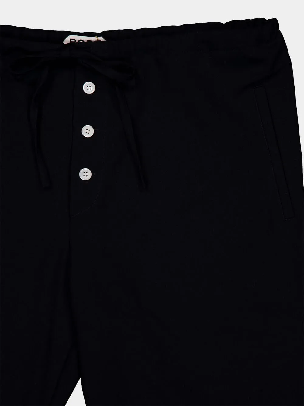 Black Astor Pajama Pants sold by Fashion Clinic product image thumbnail 3
