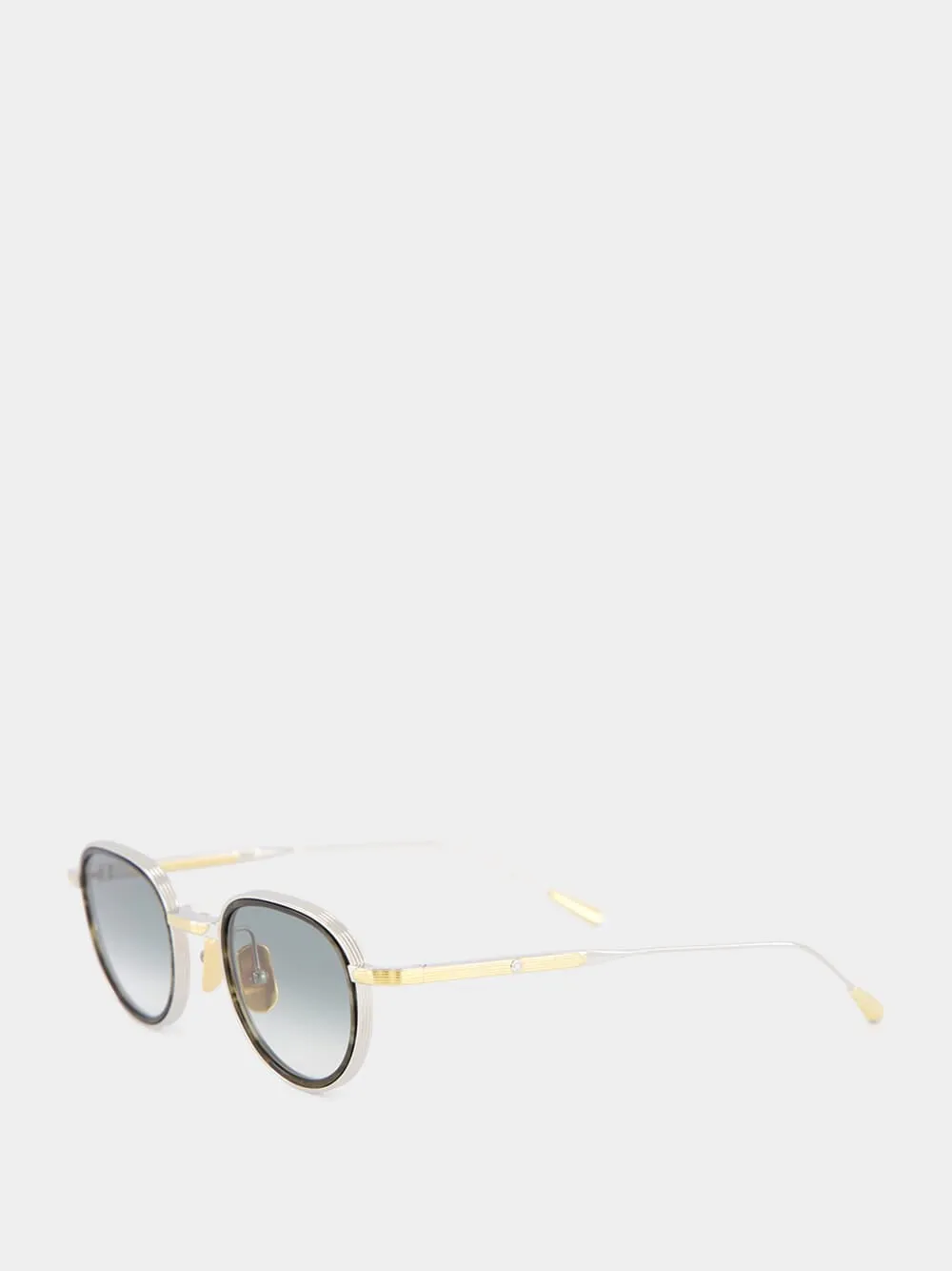 Panache 16k Gold Olive and Blue Gradient Sunglasses sold by Fashion Clinic product image thumbnail 3