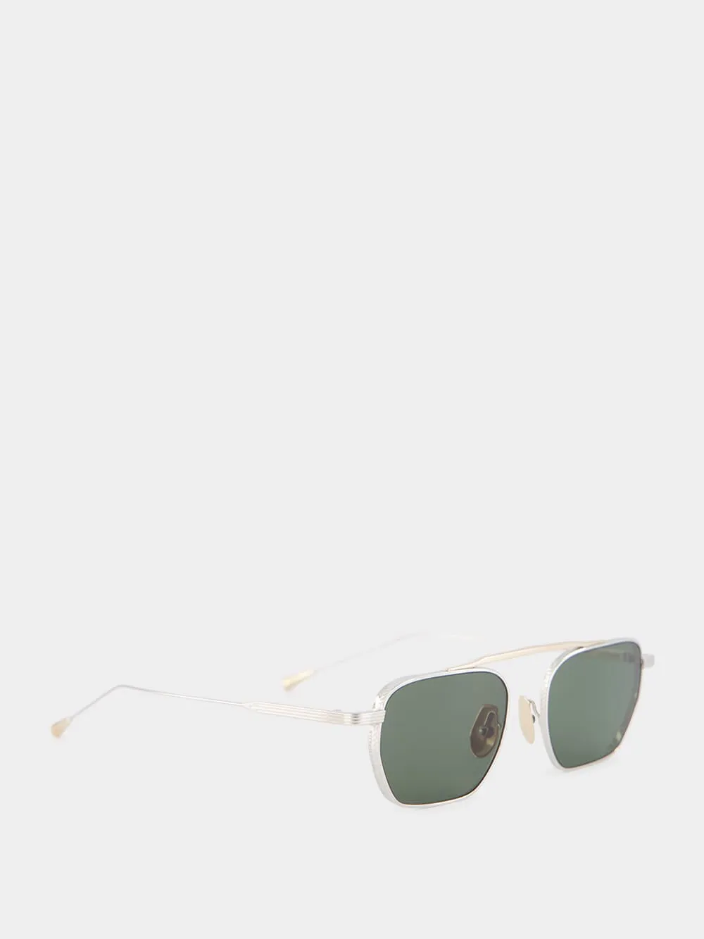 Concorde Palladium and 16k Gold Aviator Sunglasses sold by Fashion Clinic product image thumbnail 2