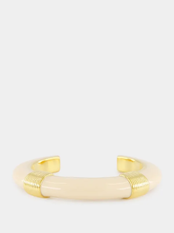 Katt Ivory Bangle Bracelet made by Fashion Clinic